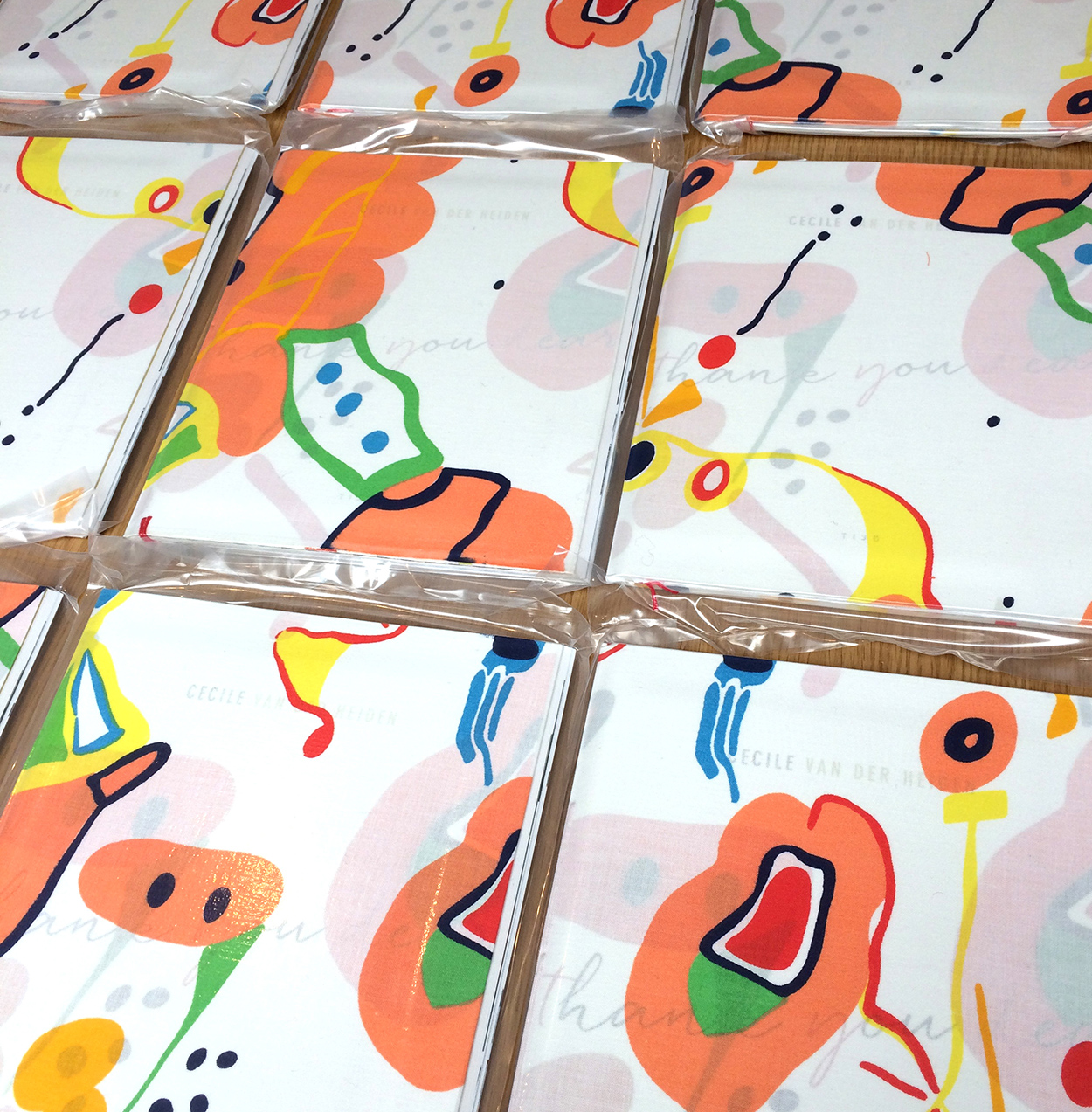 Cecile van der Heiden > Thank you dear